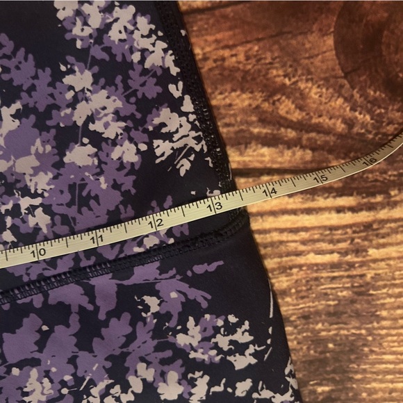Women’s Aerie Ankle Leggings Floral Purple Size M - Picture 3 of 6